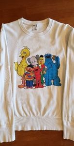 Kaws Sesame Street Crew Neck Sweater